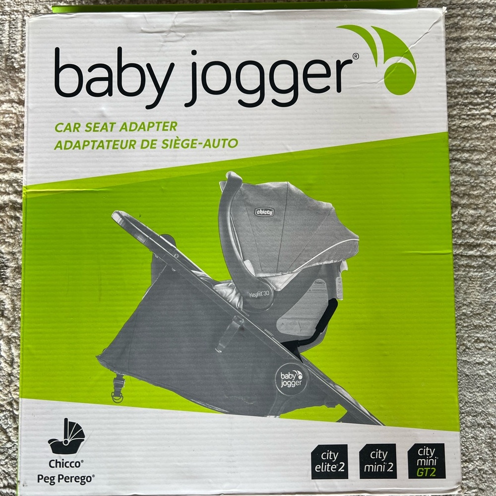 Baby Jogger Car Seat Adapter - Black